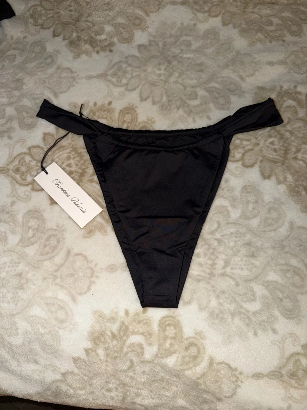 Frankie's Bikinis Beckett Bikini Bottom Black